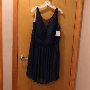 BRAND NEW navy blue bridesmaid’s dress!